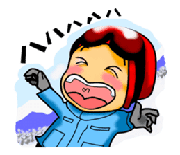 We love snowboad. ver.Japanese sticker #1103192