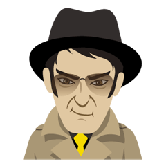 Hard-boiled guy, James