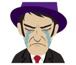 Hard-boiled guy, James sticker #1103283