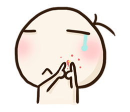 Little Hightea is sick! sticker #1103352