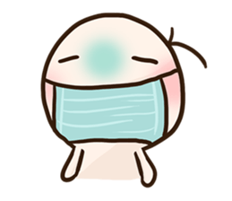 Little Hightea is sick! sticker #1103360