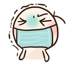 Little Hightea is sick! sticker #1103361