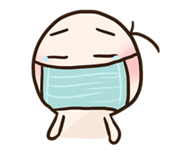 Little Hightea is sick! sticker #1103363