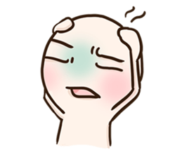 Little Hightea is sick! sticker #1103373