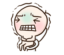 Little Hightea is sick! sticker #1103379