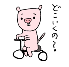 Sticker of naked mole rat sticker #1104087