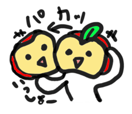 Apple everyday human sticker #1104122