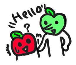 Apple everyday human sticker #1104124