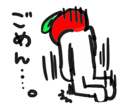 Apple everyday human sticker #1104126