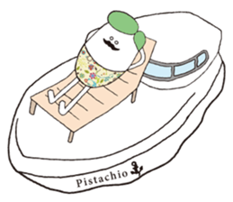 He is a celebrity pistachio sticker #1104755