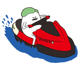 He is a celebrity pistachio sticker #1104757