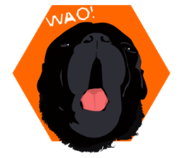 Black Pug DOM [RG] sticker #1105048