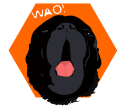 Black Pug DOM [RG] sticker #1105048