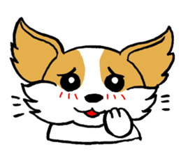 Mocha of Chihuahua sticker #1105392