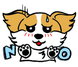 Mocha of Chihuahua sticker #1105397