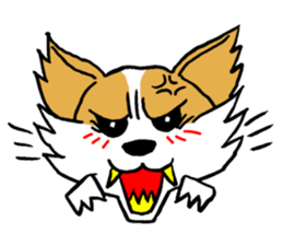 Mocha of Chihuahua sticker #1105402