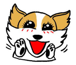 Mocha of Chihuahua sticker #1105410