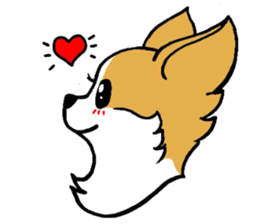 Mocha of Chihuahua sticker #1105424