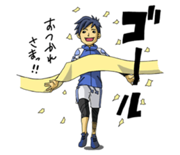 The occurrence during running sticker #1105432