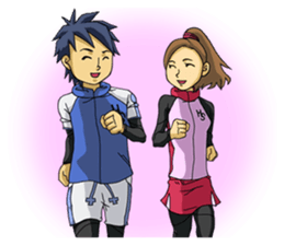 The occurrence during running sticker #1105436