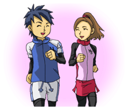 The occurrence during running sticker #1105436