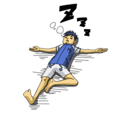 The occurrence during running sticker #1105441