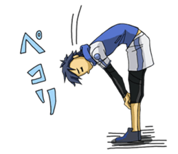 The occurrence during running sticker #1105443