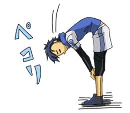 The occurrence during running sticker #1105443