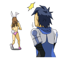 The occurrence during running sticker #1105448