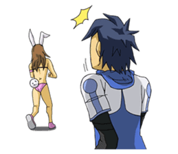 The occurrence during running sticker #1105448