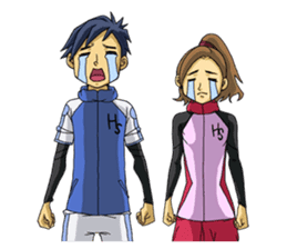 The occurrence during running sticker #1105453