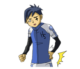 The occurrence during running sticker #1105461