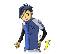The occurrence during running sticker #1105461