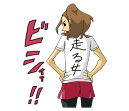 The occurrence during running sticker #1105462
