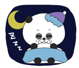 A surrealism panda sticker #1105670