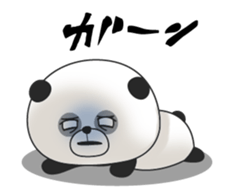 A surrealism panda sticker #1105673