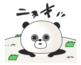 A surrealism panda sticker #1105701