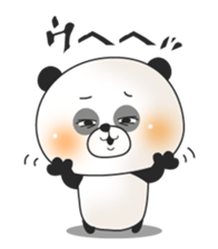 A surrealism panda sticker #1105705