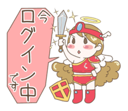 An angel's gamer sticker #1105828