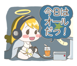 An angel's gamer sticker #1105865