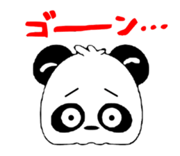 pretty panda sticker #1105909