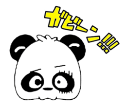 pretty panda sticker #1105921