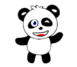 pretty panda sticker #1105944