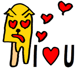 Icecream-dog sticker #1105951