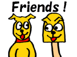 Icecream-dog sticker #1105952