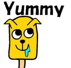 Icecream-dog sticker #1105961