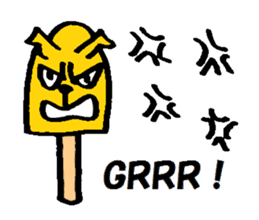 Icecream-dog sticker #1105962