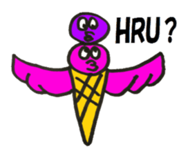 Icecream-dog sticker #1105976