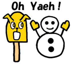 Icecream-dog sticker #1105983