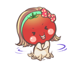 Mr.Tomato & Miss Egg sticker #1106324